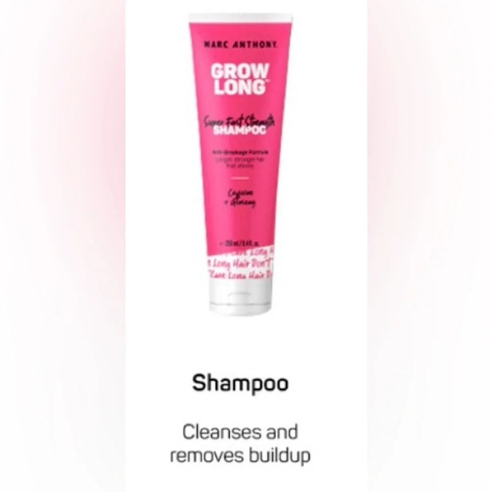 Marc Anthony Grow Long Super Fast Strength Shampoo Anti-breakage Formula 💖🌟💇‍♀️